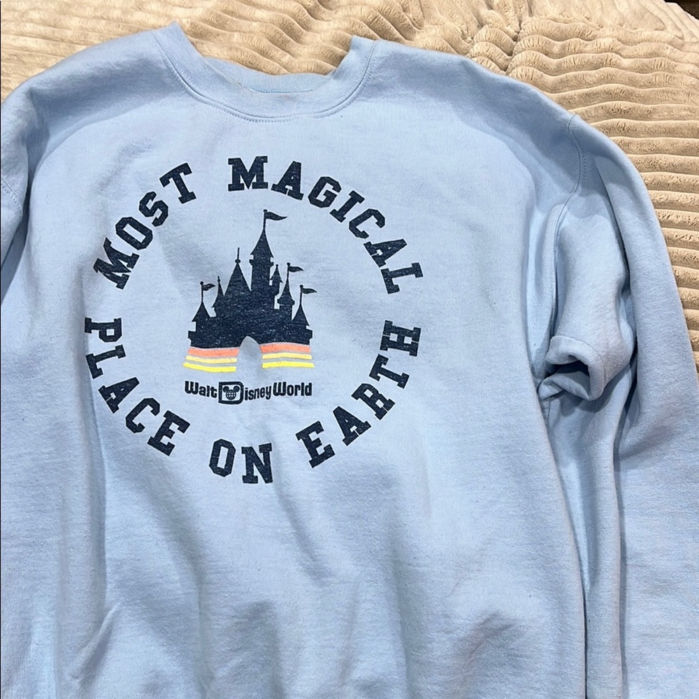 Disney World Blue Sweatshirt